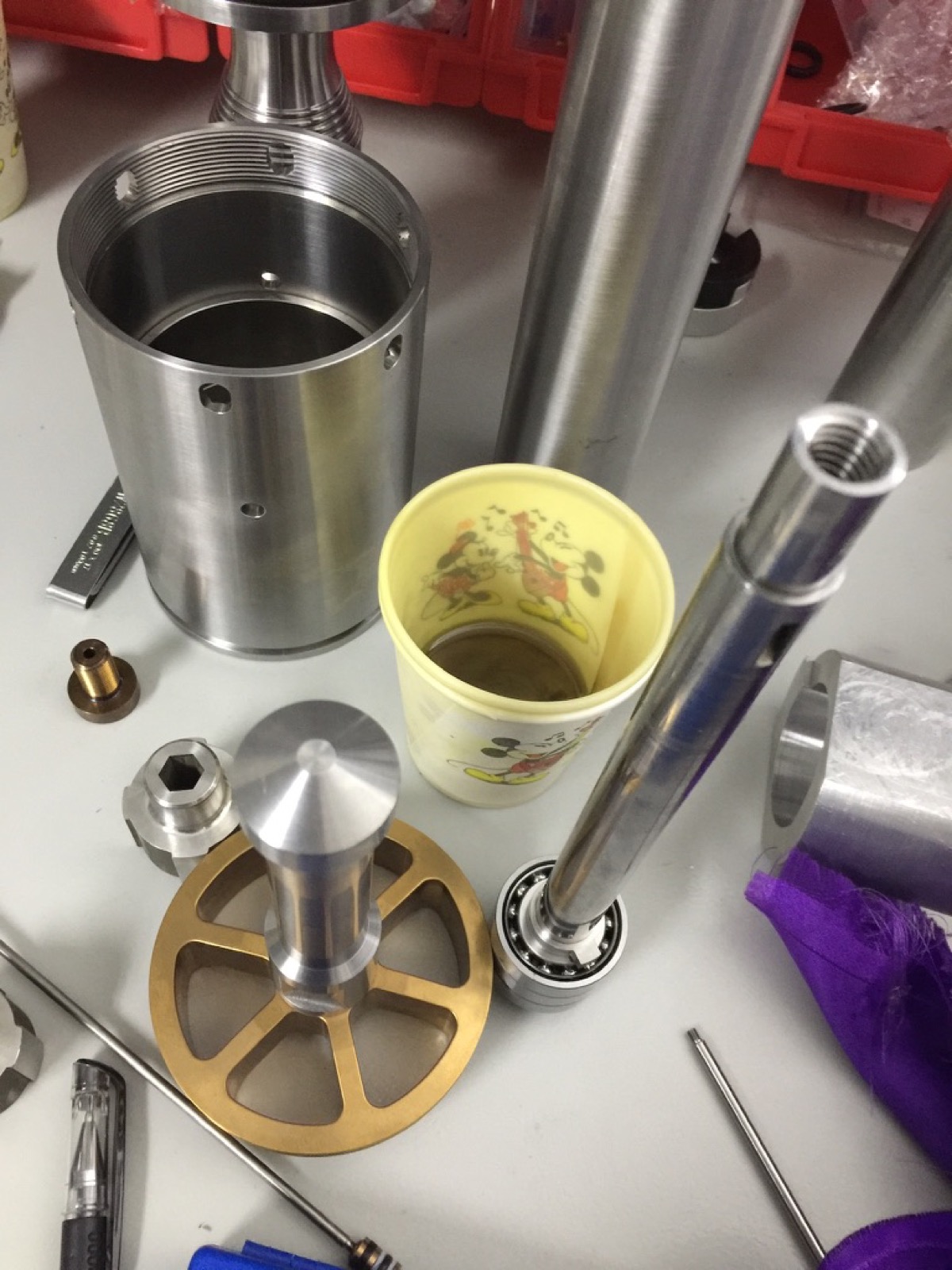 Pulser parts machining in Singapore.