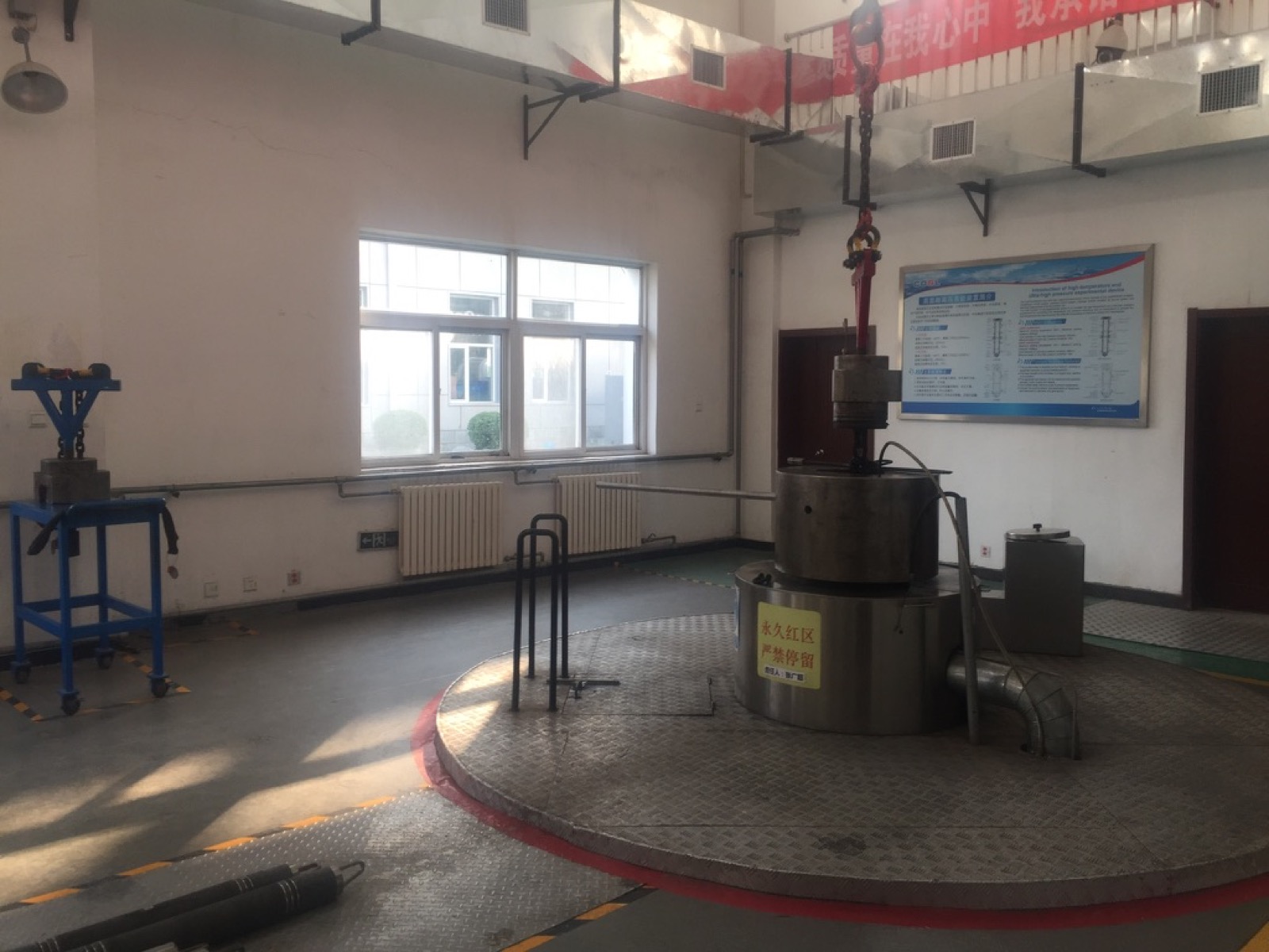 Pulser pressure test.